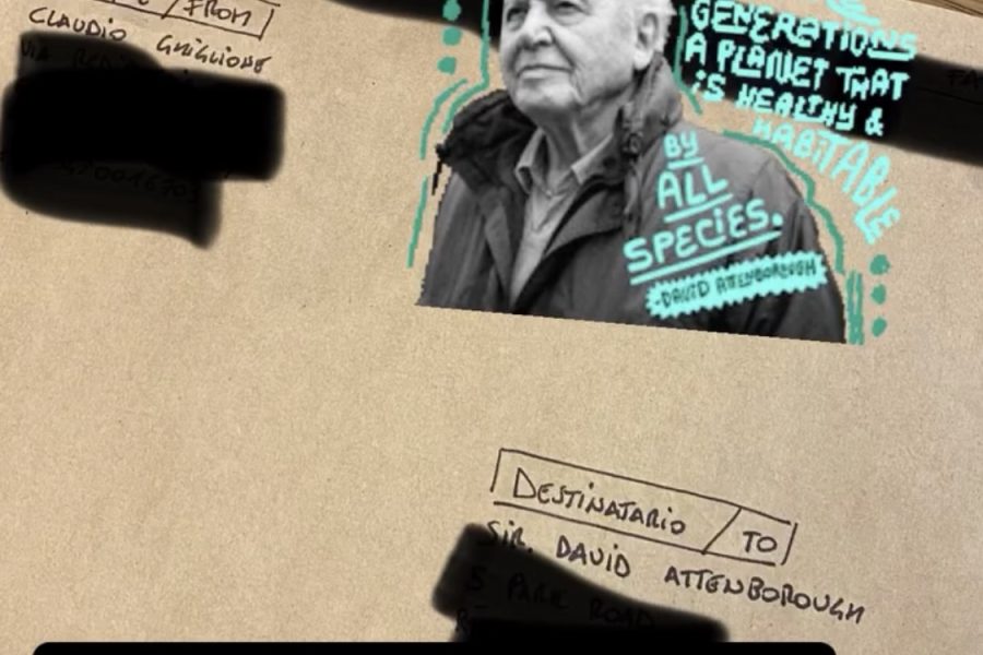 Letter from Sir. David Attenborough